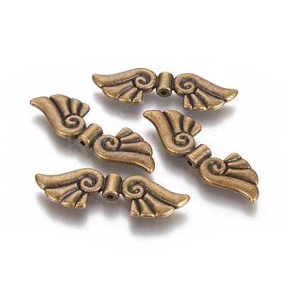 Tibetan Style Alloy Beads TIBEB-4993-AB-NR-1