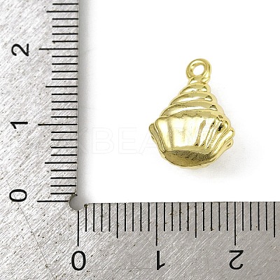 Brass Pave Clear Cubic Zirconia Pendants KK-L238-07G-1