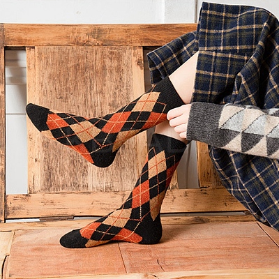Wool Knitting Socks COHT-PW0001-59A-1