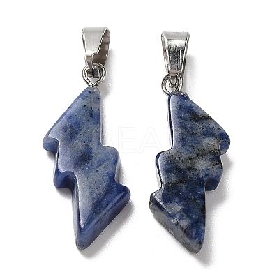 Natural Lapis Lazuli Pendants LS-G-C057-01P-07-1