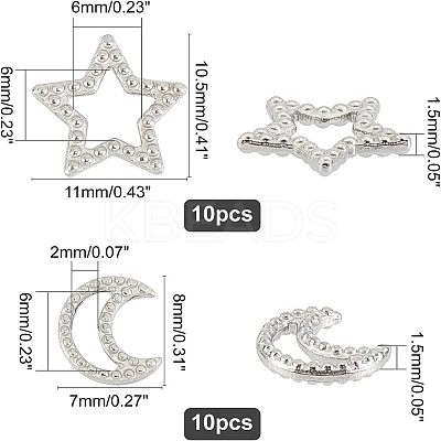 304 Stainless Steel Linking Rings STAS-UN0016-64P-1