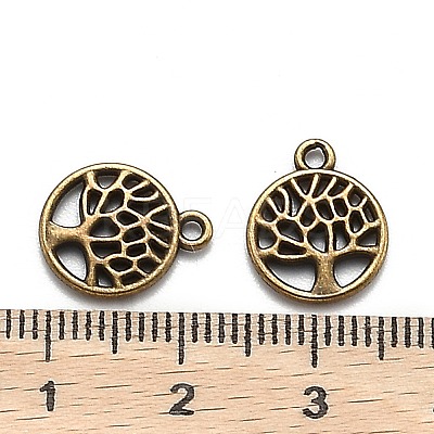 Tibetan Style Alloy Pendants LS-TIBEP-T009-25AB-NR-1
