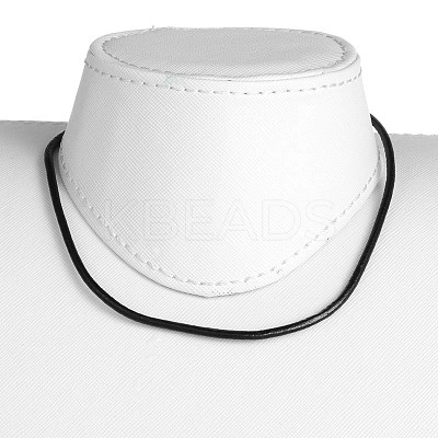 Cowhide Leather Cord Necklace Making NJEW-JN01256-02-1