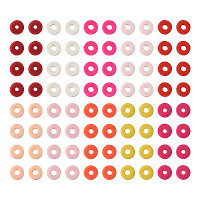 Handmade Polymer Clay Beads CLAY-TA0001-08-1