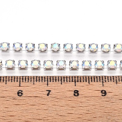 Iron Rhinestone Cup Chains CH-T006-03A-01-1