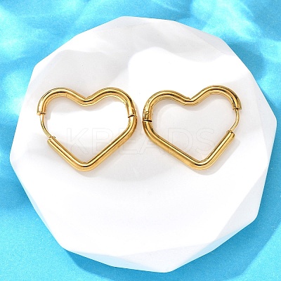 201 Stainless Steel Hoop Earrings EJEW-Q026-11G-1