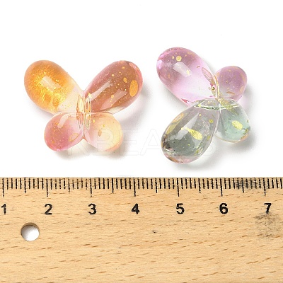 Transparent Acrylic Beads X-MACR-F084-10-1