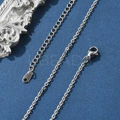 Tarnish Resistant 304 Stainless Steel Necklaces X-NJEW-E080-13P-01-1