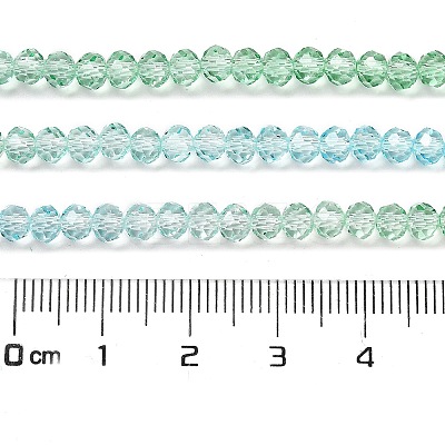 Transparent Painted Glass Beads Strands LS-DGLA-A034-T3mm-A16-1
