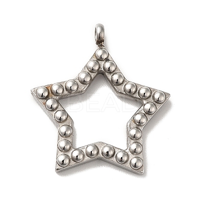 Non-Tarnish 304 Stainless Steel Pendants STAS-M311-10P-1