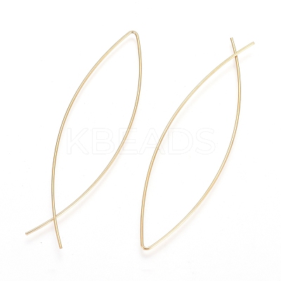 Minimalist Personality Street Tourism Jewelry EJEW-L237-01G-1