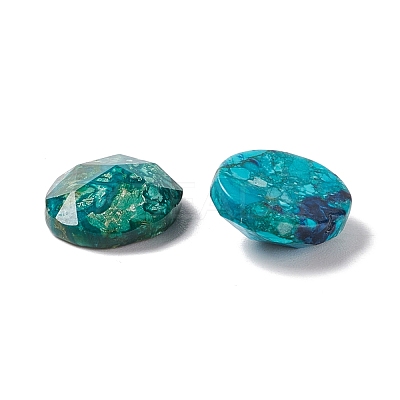 Natural Chrysocolla Cabochons G-A205-02A-1