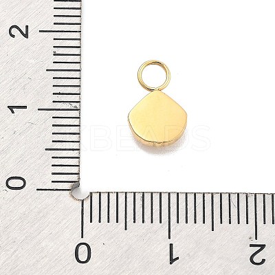 Ion Plating(IP) 304 Stainless Steel Pendants STAS-P379-14C-G-1