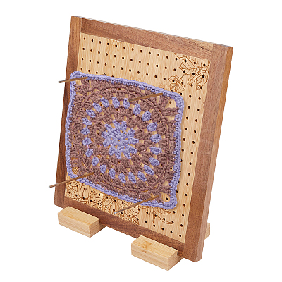 Rectangle Wood Crochet Blocking Board DIY-BC0013-59C-1