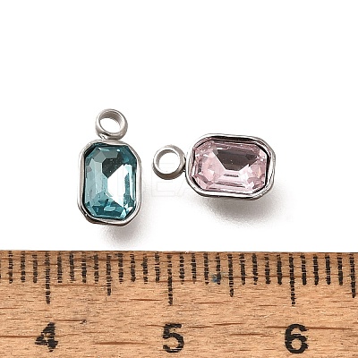 304 Stainless Steel Pendants STAS-Q346-03P-1