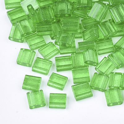 2-Hole Glass Seed Beads SEED-T003-01C-04-1