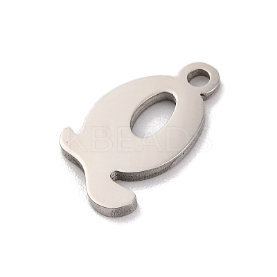 Non-Tarnish 201 Stainless Steel Charms STAS-U016-01P-Q-1