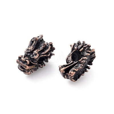 Tibetan Style Alloy Beads PALLOY-F257-03R-1
