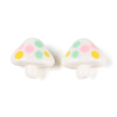Opaque Acrylic Beads OACR-N152-10B-1