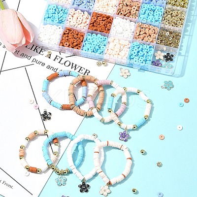 DIY Bohemian Style Jewelry Finding Kits DIY-FS0007-78-1