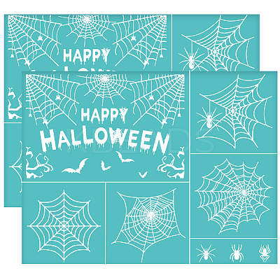 Self-Adhesive Silk Screen Printing Stencil DIY-WH0638-0002-1