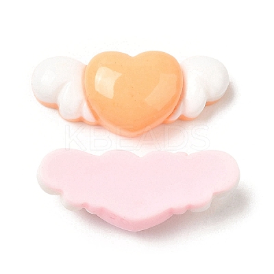 Cartoon Opaque Resin Cabochons RESI-C039-03C-1