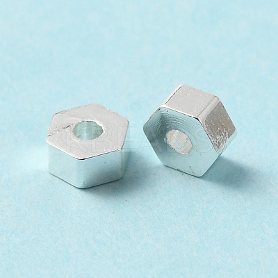 Rack Plating Brass Beads KK-C020-07S-1