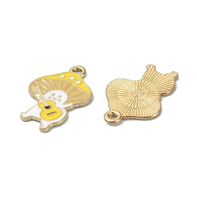 20Pcs 5 Style Autumn Theme Alloy Enamel Pendants ENAM-FS0001-54-1