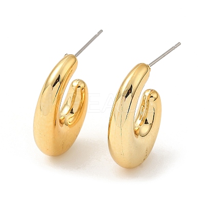 Teardrop Acrylic Stud Earrings EJEW-P251-10A-1