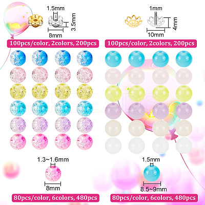 DIY Beads Jewelry Making Finding Kit DIY-NB0009-33-1