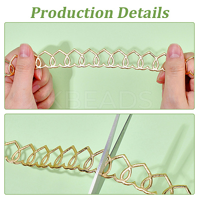 Polyester Heart Ribbon DIY-WH20048-086D-1