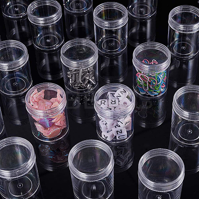 Column Plastic Bead Containers CON-BC0003-03-1
