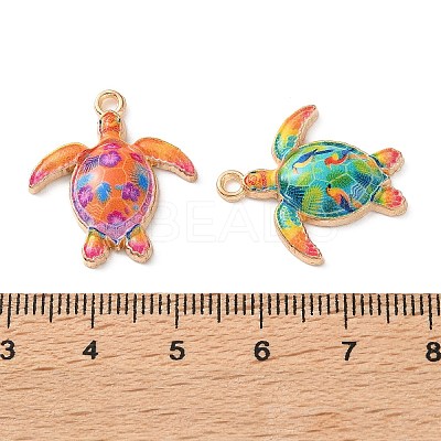 Printed Alloy Pendants AL-CBAFB12-04G-1