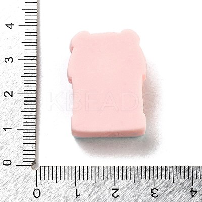 Colorful Pig Theme Opaque Resin Cabochons LS-CRES-U002-02F-1