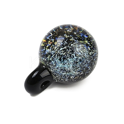 Handmade Lampwork Pendants LAMP-Q005-05C-01-1
