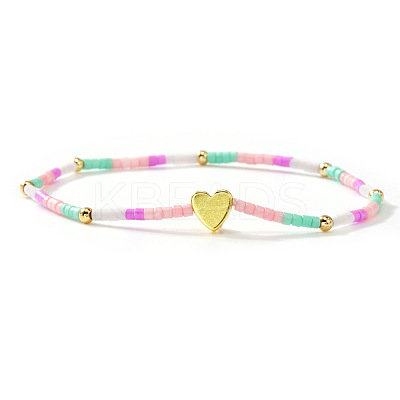 Glass  Beads Stretch Bracelets for Women OA4246-4-1