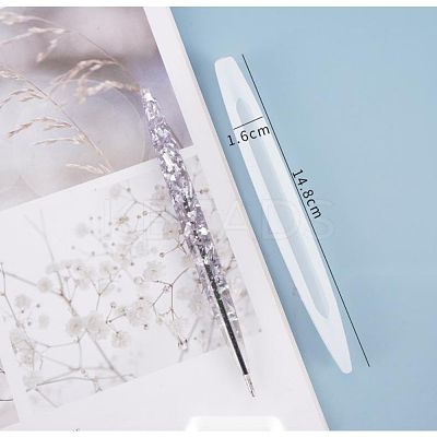 DIY Ball Point Pen Silicone Molds DIY-M024-02-1