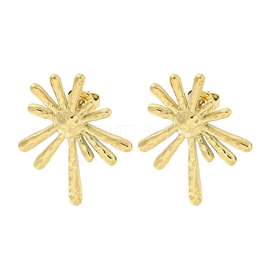 Ion Plating(IP) 304 Stainless Steel Earring Findings EJEW-O002-05G-1