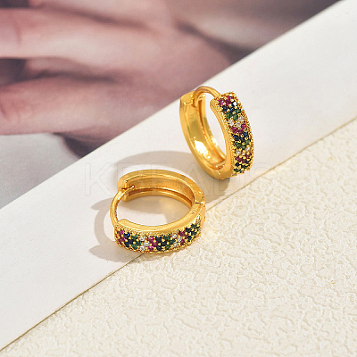 Ring Brass Hoop Earrings OA5119-1