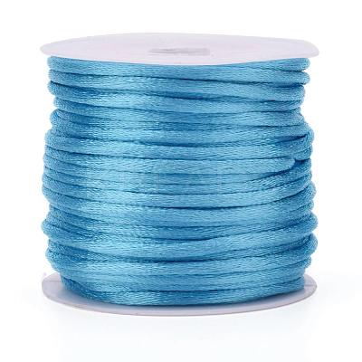 Nylon Satin Rattail Cords NWIR-L006-1mm-11-1