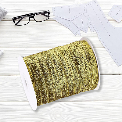 1 Roll Glitter Sparkle Ribbon SRIB-CY0001-19G-1