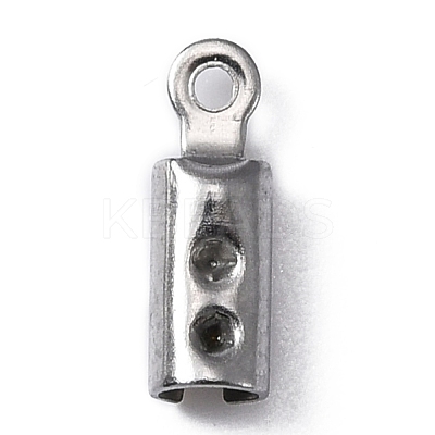 316 Surgical Stainless Steel Folding Crimp Ends FIND-WH0045-46B-1