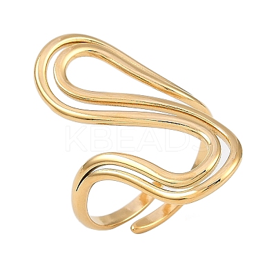 304 Stainless Steel Rings for Women RJEW-A049-02A-G-1