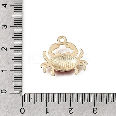 Alloy Enamel Pendants FIND-H066-07G-1