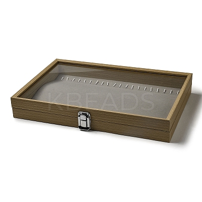 Wooden Necklace Presentation Boxes ODIS-M007-01-1