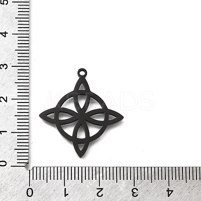 Ion Plating(IP) 304 Stainless Steel Pendants STAS-P330-03B-1