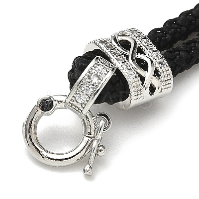 Nylon Cord Necklaces Findings KK-Q019-10P-04-1