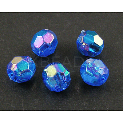 Eco-Friendly Transparent Acrylic Beads LS-PL642-32-1