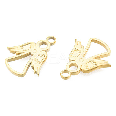 Ion Plating(IP) 201 Stainless Steel Pendants STAS-N098-255LG-1