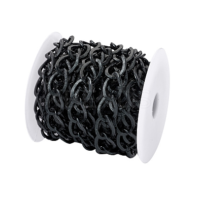 Aluminium Twisted Chains Curb Chains CHA-TA0001-05EB-1